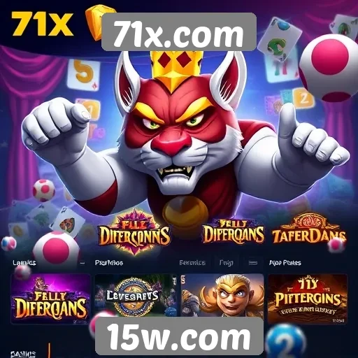 71x.com e sua oferta de jogos exclusivos